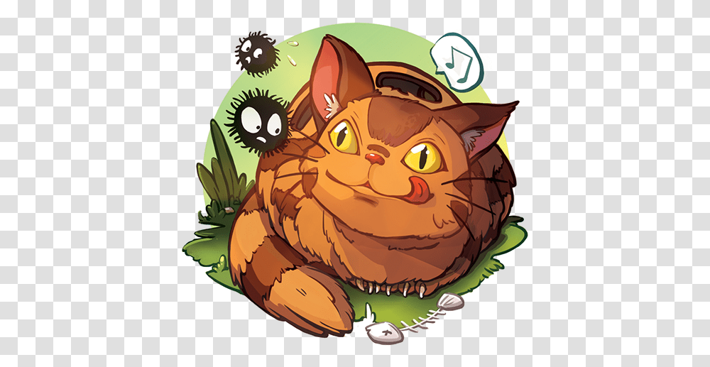 Totoro Cat Bus, Animal, Mammal, Beaver, Wildlife Transparent Png