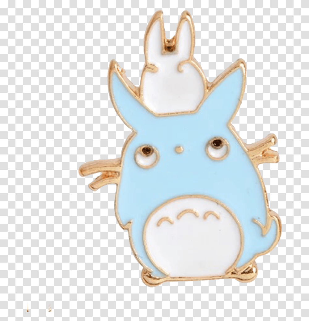 Totoro Pin Totoro Pin, Figurine, Porcelain, Pottery, Snowman Transparent Png