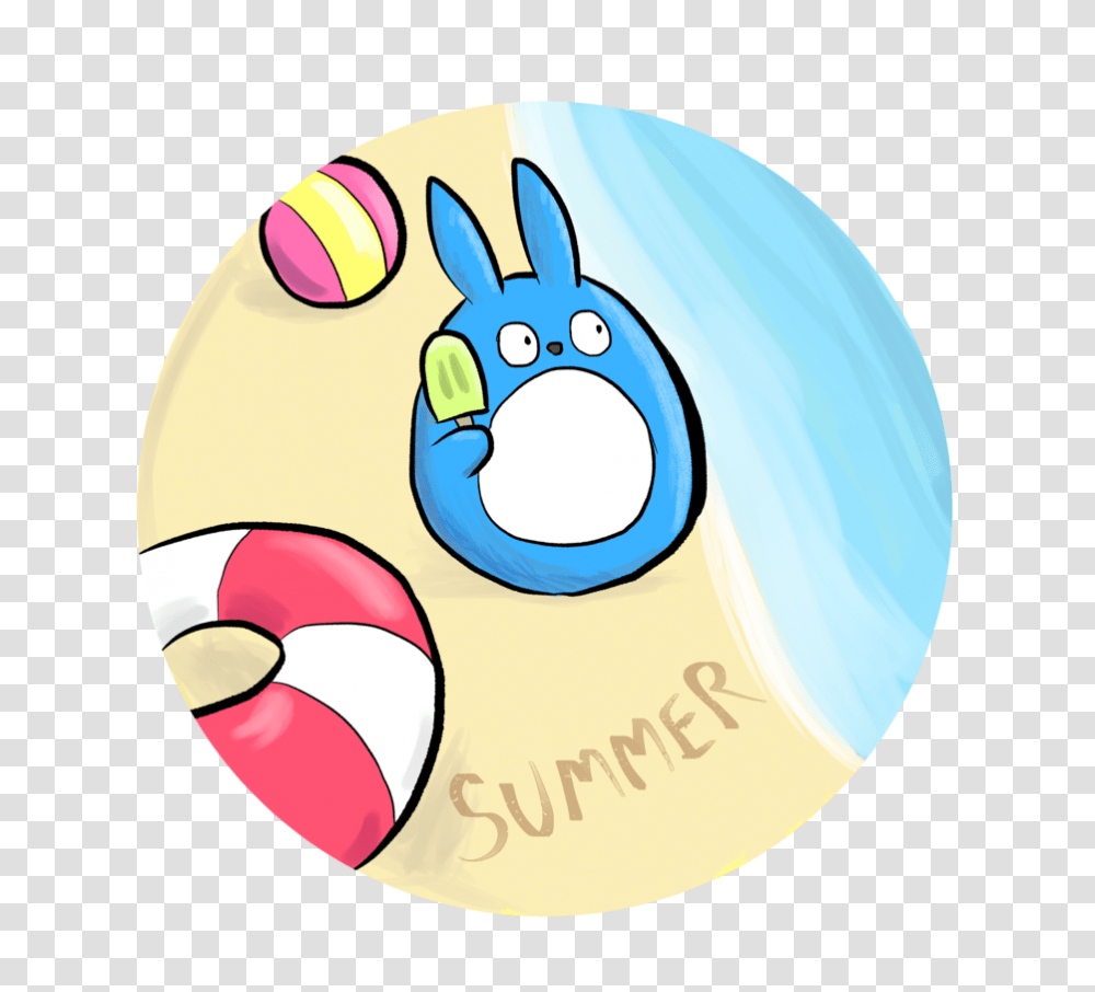 Totoro Summer Time, Egg, Food, Easter Egg, Cat Transparent Png