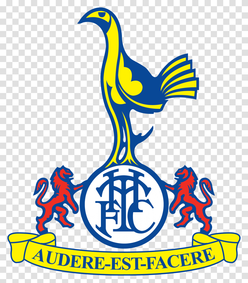 Tottenham Hotspur Old Logo Clipart Download Tottenham Hotspur Old Logo, Trademark, Emblem Transparent Png