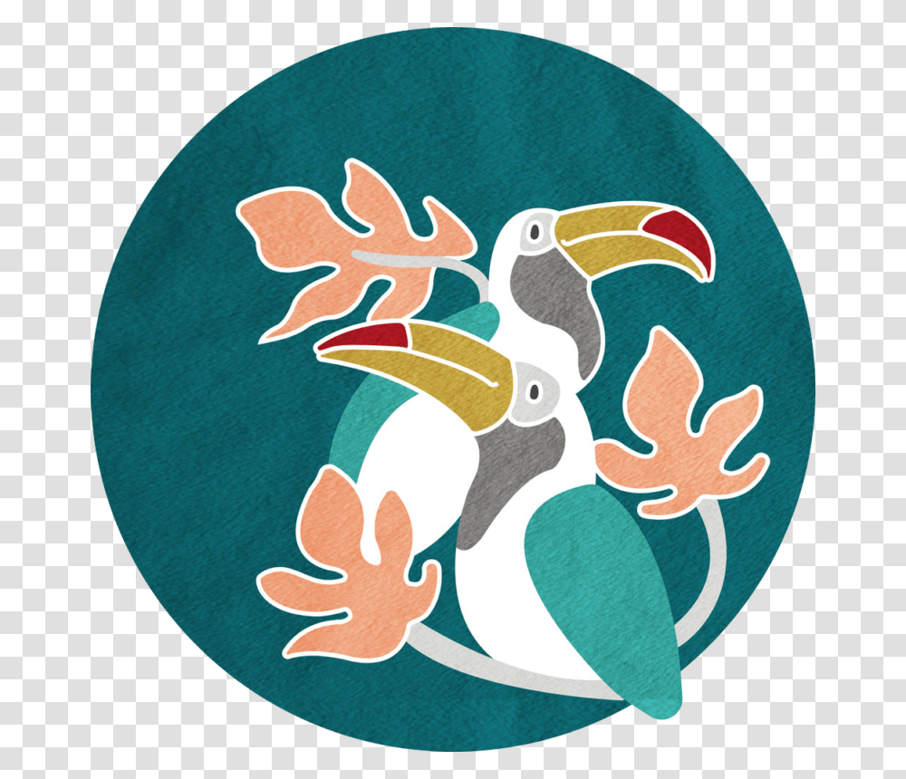 Toucan, Animal, Bird, Rug Transparent Png