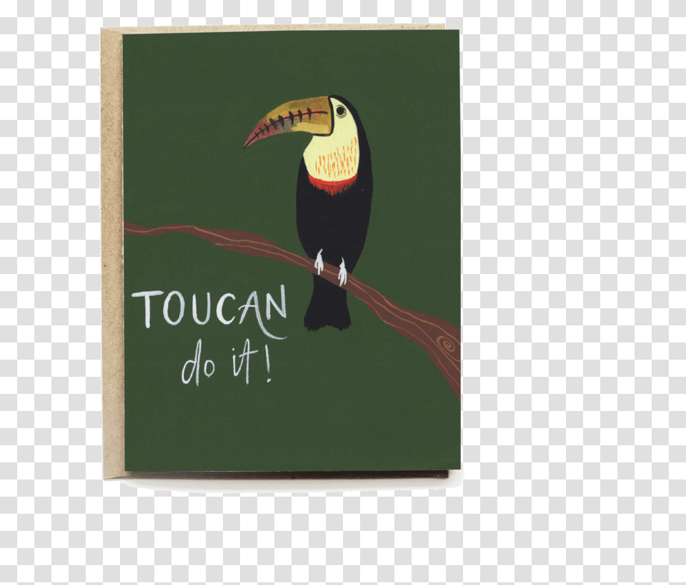 Toucan Encouragement Card Toucan, Bird, Animal, Beak Transparent Png