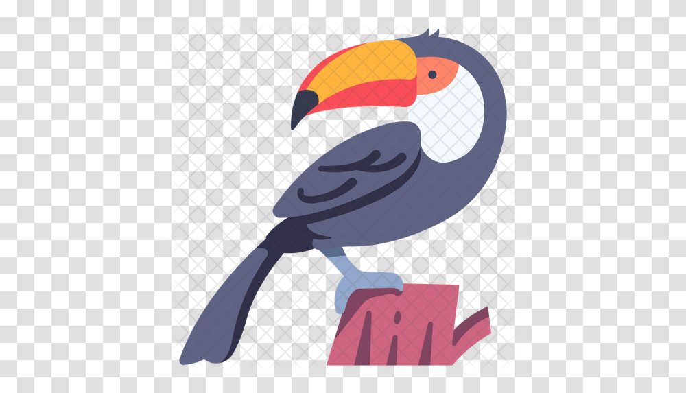 Toucan Icon Hornbill, Beak, Bird, Animal, Vulture Transparent Png