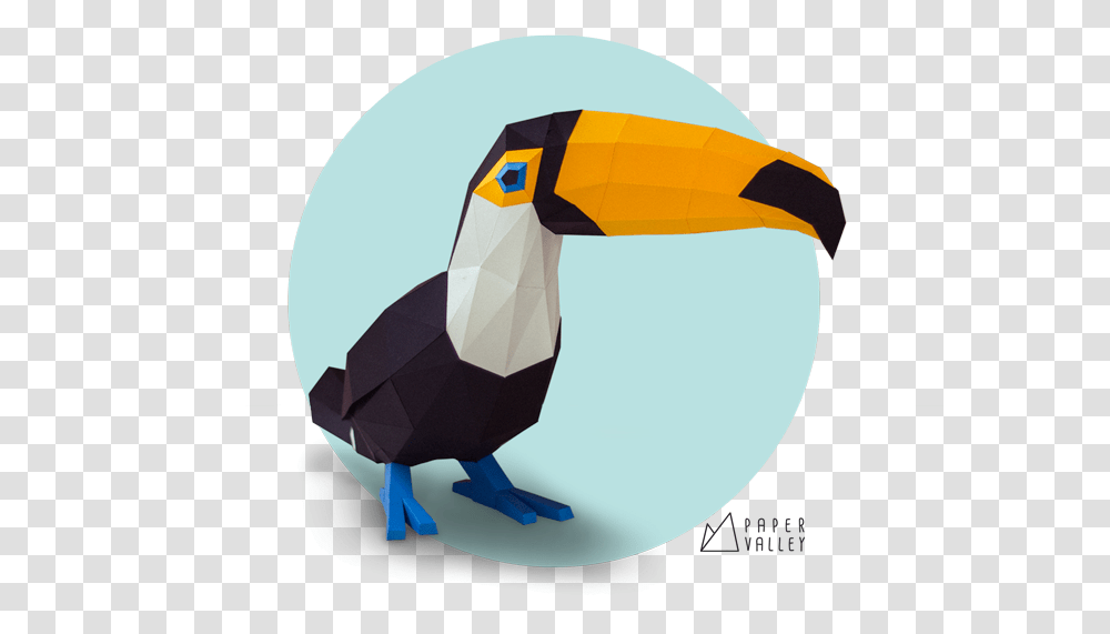 Toucan Paper Craft, Bird, Animal, Beak, Balloon Transparent Png