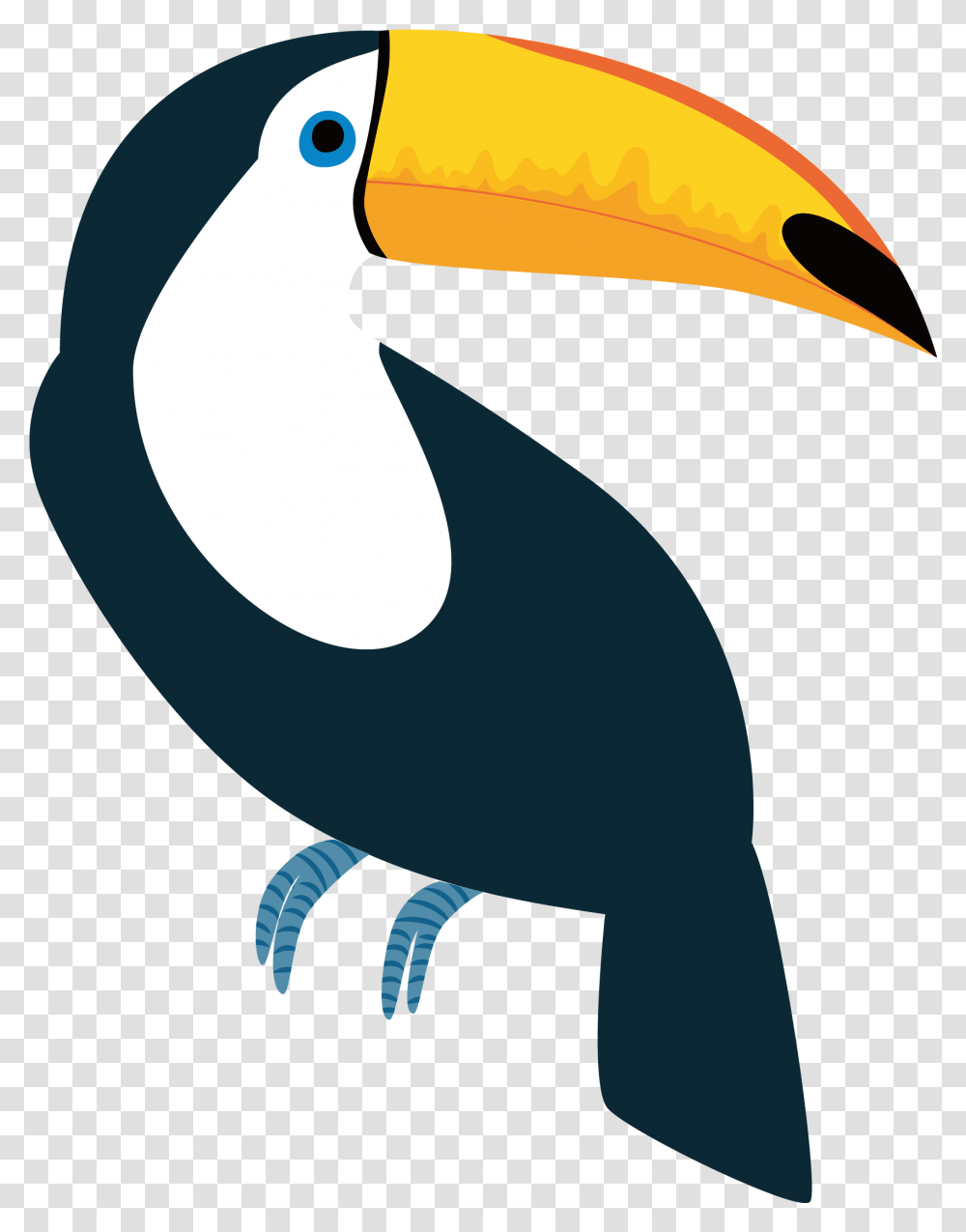 Toucan Vector Transprent Toucan Bird Vector, Animal, Beak, Axe, Tool Transparent Png