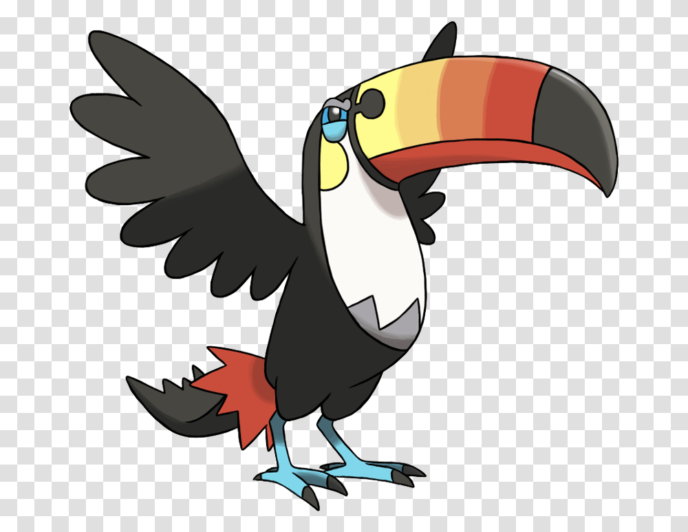 Toucannon Pokemon, Bird, Animal, Beak, Penguin Transparent Png