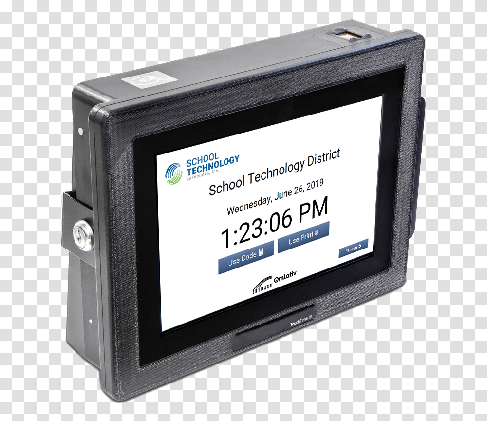 Touch Clock Running School Technology S Interface For Screen, Camera, Electronics, Digital Camera, Monitor Transparent Png
