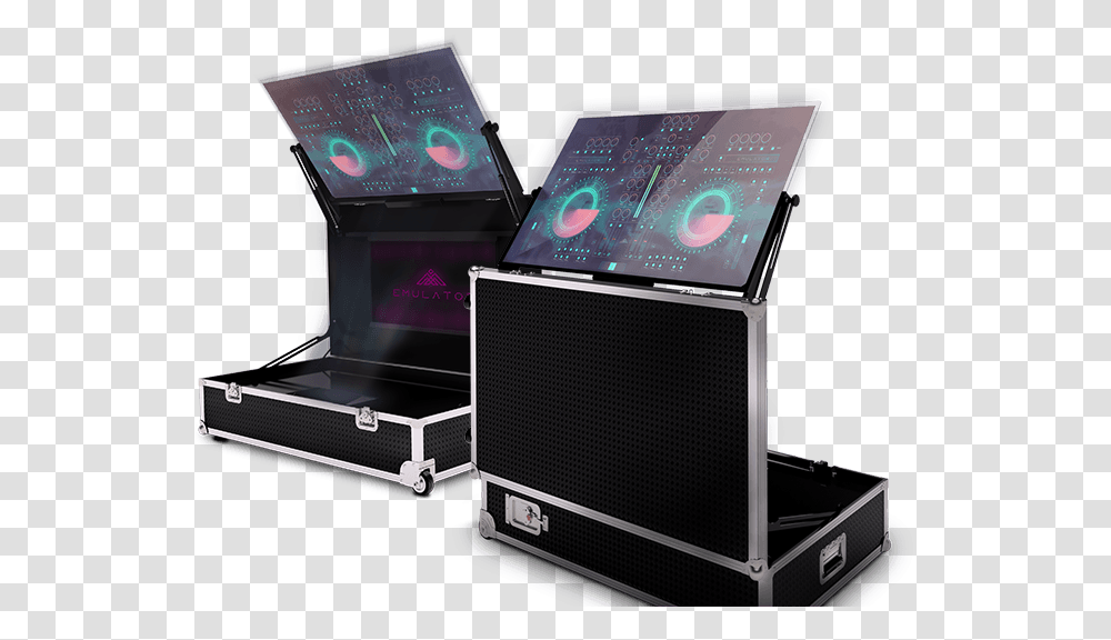 Touch Innovations Elite Touch Screen Dj Controller Subwoofer, Arcade Game Machine, Kiosk, Electronics, LCD Screen Transparent Png