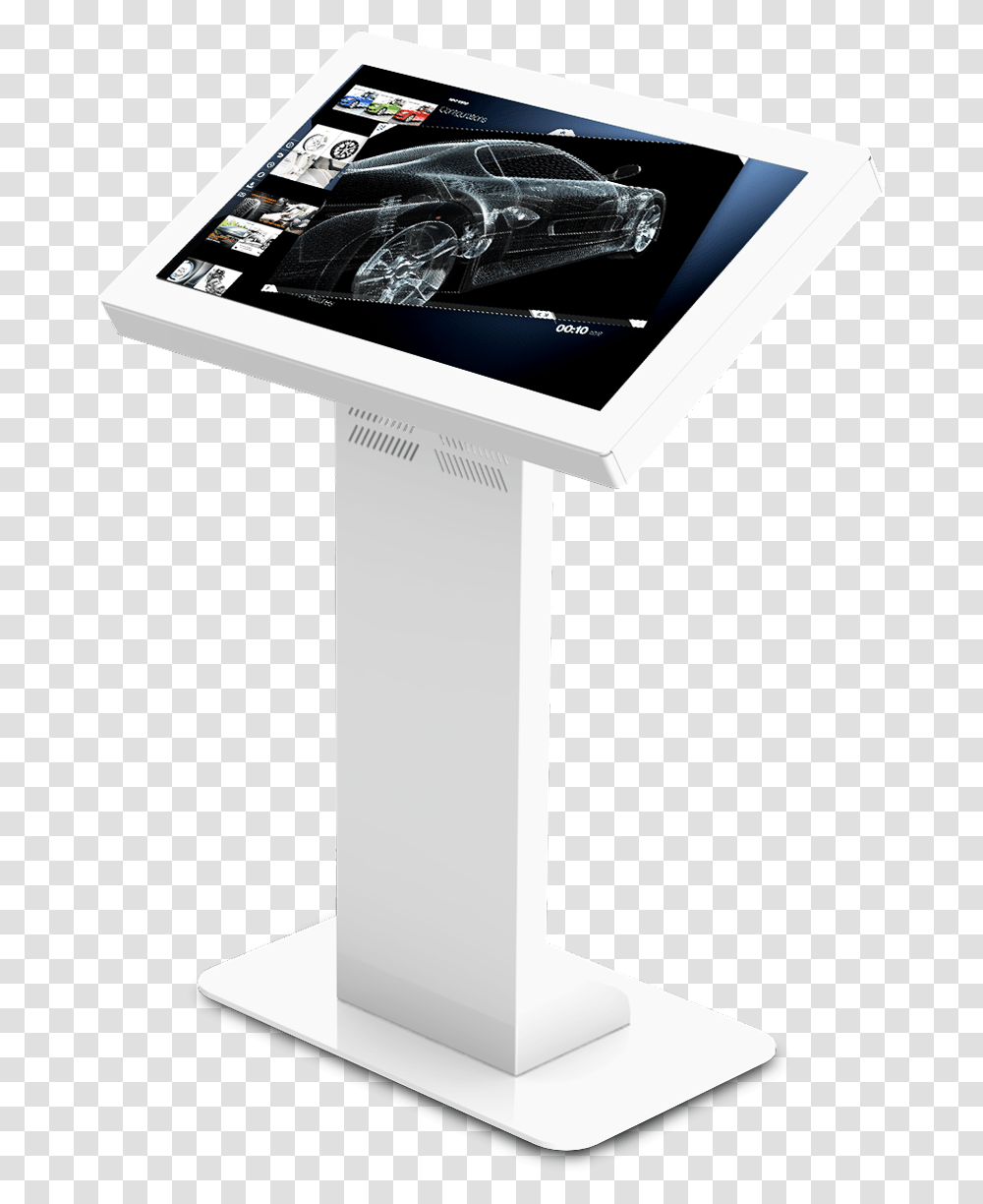 Touch Screen Stand, Computer, Electronics, Tablet Computer, Kiosk Transparent Png