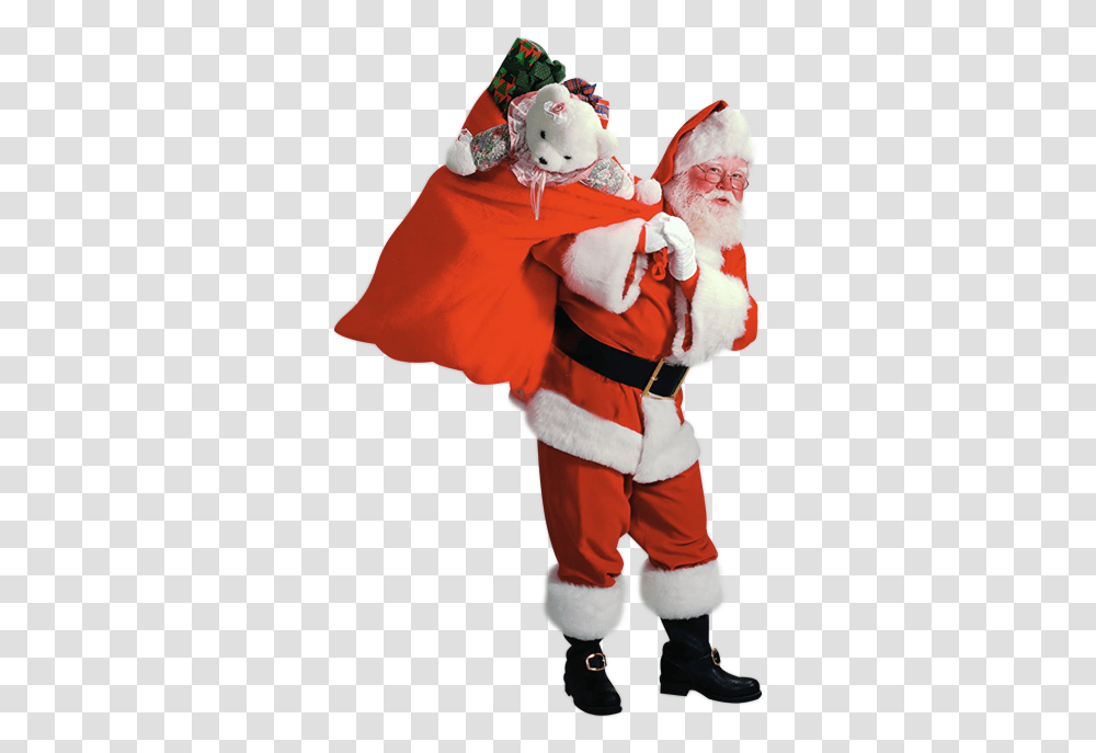 Touching Hearts Santa Claus Tube Make Big Santa Claus, Costume, Person, Face Transparent Png