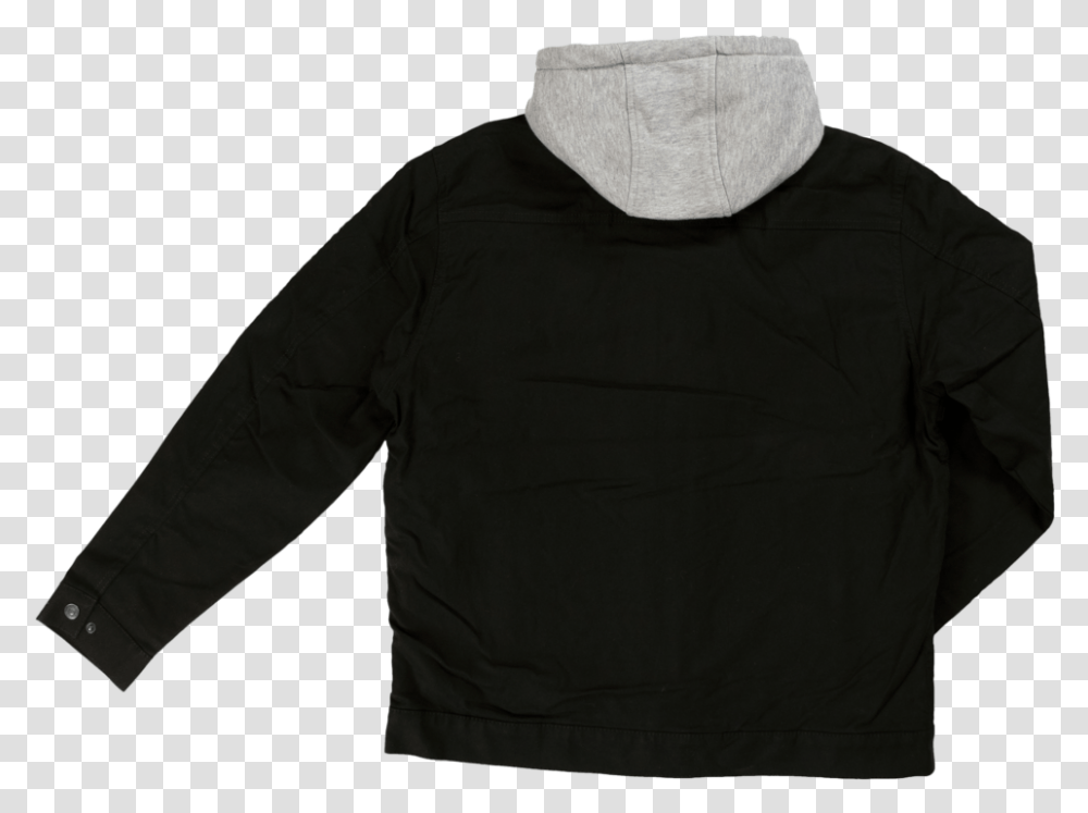 Tough Duck Mens Flex Duck Jacket Back View Wj12 Sweater, Apparel, Sleeve, Long Sleeve Transparent Png