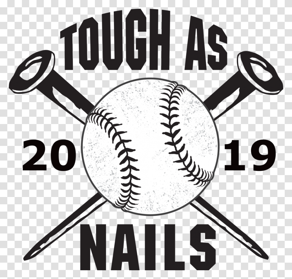 Toughasnails Logo19 College Softball, Apparel, Team Sport, Sports Transparent Png
