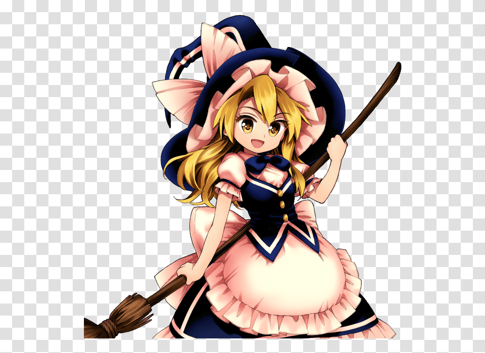 Touhou Musings 2018 Marisa Kirisame Antinomy Of Common Flowers, Manga, Comics, Book, Person Transparent Png