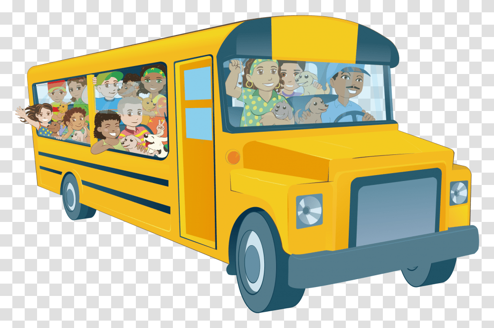 Tour Bus Clipart, Vehicle, Transportation, School Bus, Fire Truck Transparent Png