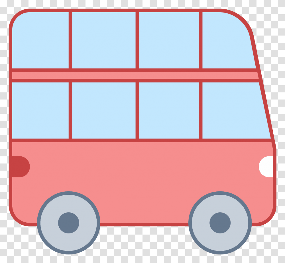Tour Bus Icon Icon, Vehicle, Transportation, Van, Minibus Transparent Png