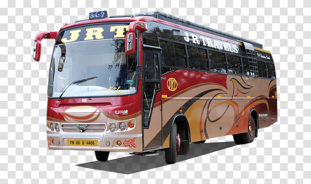 Tour Bus Service Jrt Travels, Vehicle, Transportation Transparent Png
