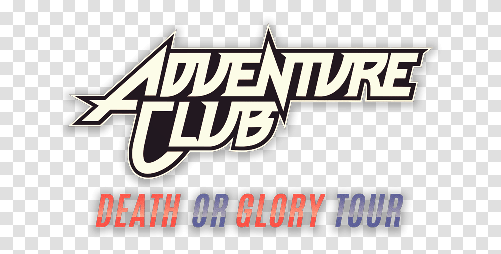 Tour Logo Adventure Club Death Or Glory, Word, Alphabet Transparent Png