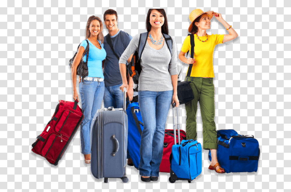 Tourist, Person, Human, Luggage Transparent Png