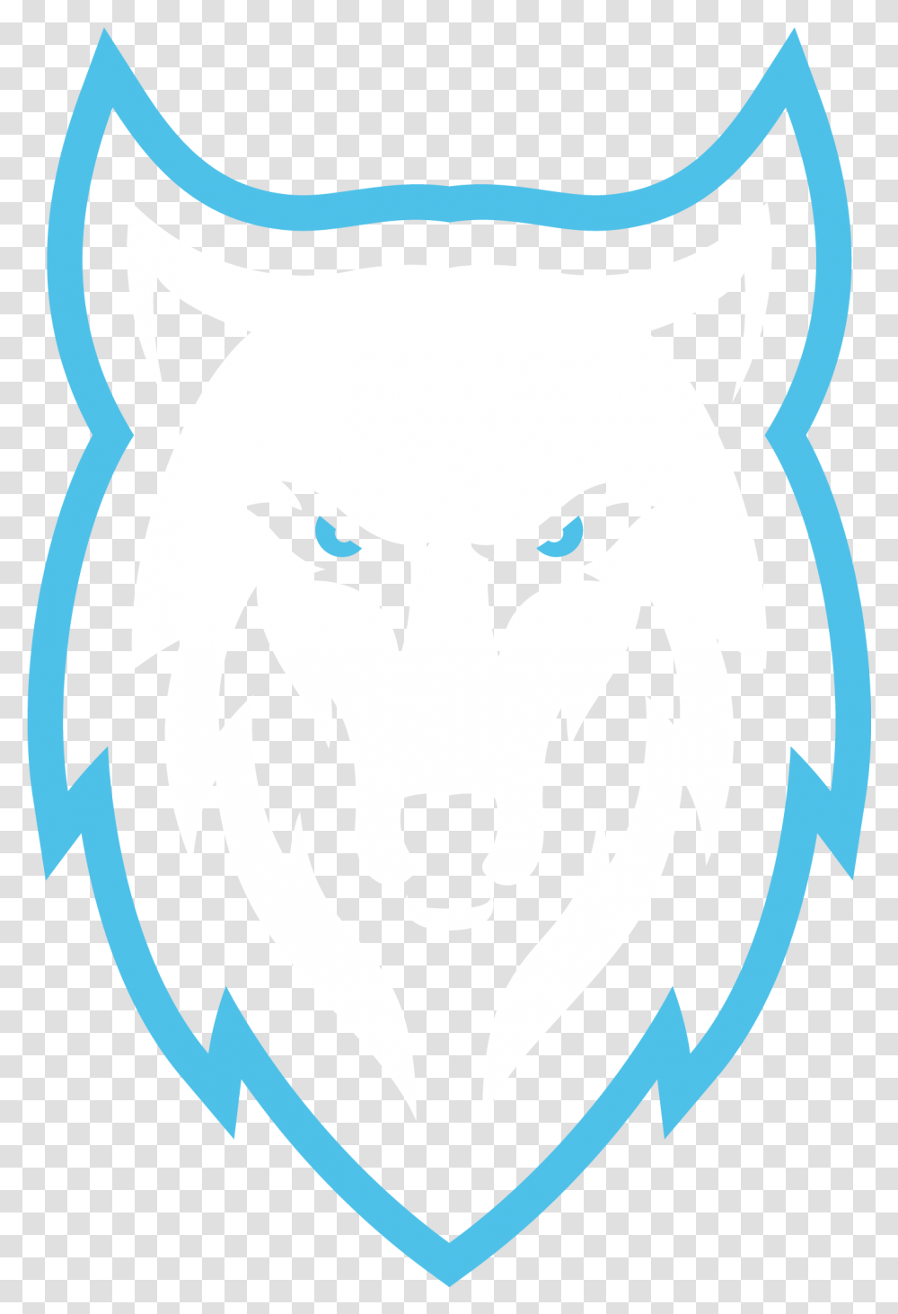Tournament Of Fear Wolf Emblem, Stencil, Label Transparent Png