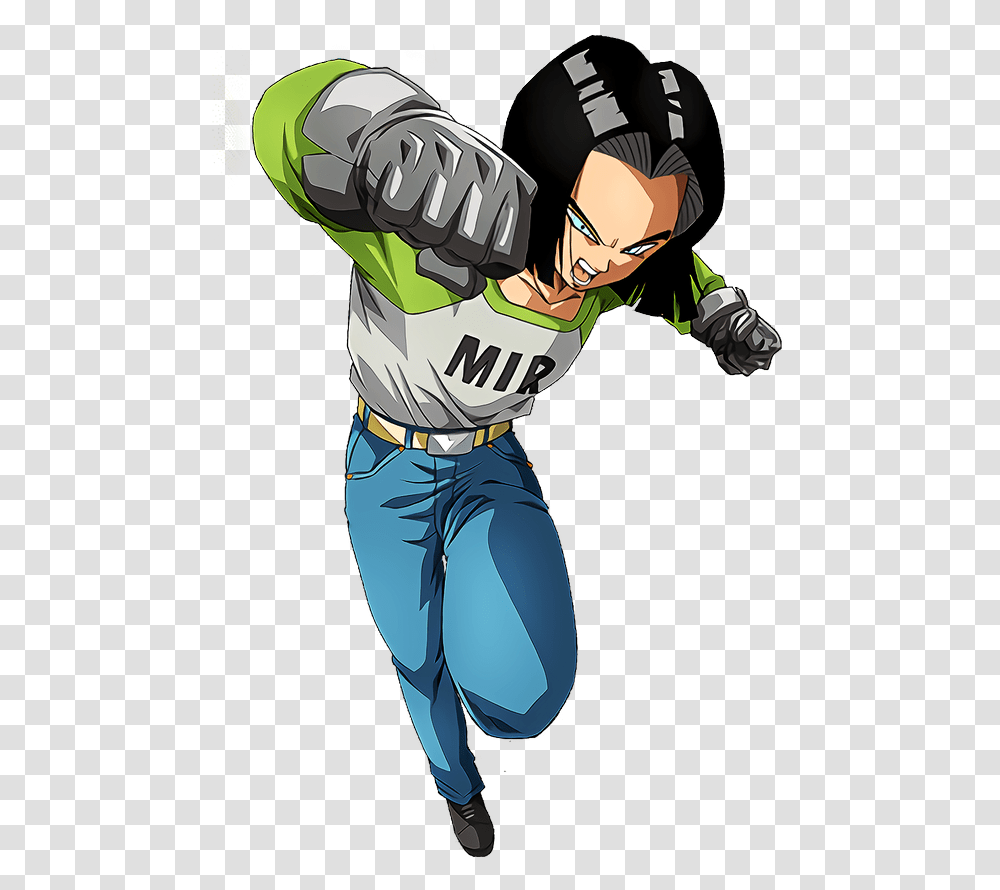 Tournament Of Power Android 17 Download Android, Hand, People, Person, Human Transparent Png