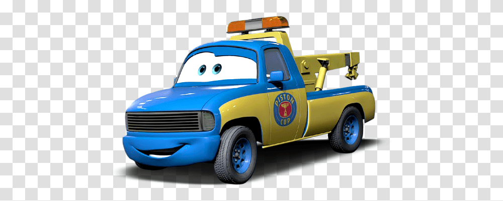 Tow Cars Piston Cup Race Tow Truck, Vehicle, Transportation, Automobile, Tire Transparent Png