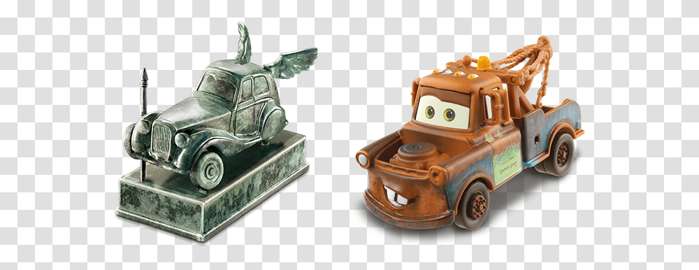 Tow Mater Cars 1 Mater, Toy, Figurine, Bronze, Weapon Transparent Png