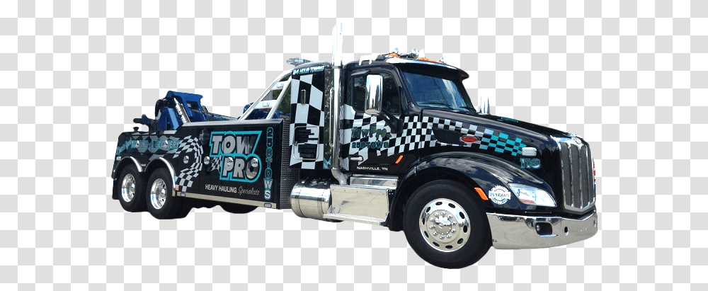 Tow Pro Truck Trailer Truck, Vehicle, Transportation, Tow Truck, Fire Truck Transparent Png