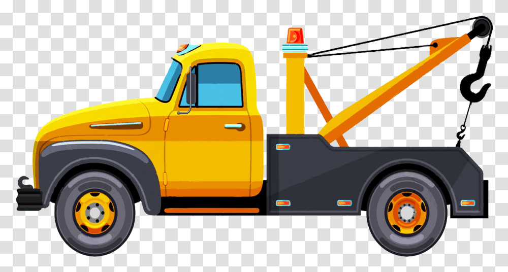 Tow Truck Cartoon Tow Truck Clip Art, Vehicle, Transportation, Pickup Truck Transparent Png