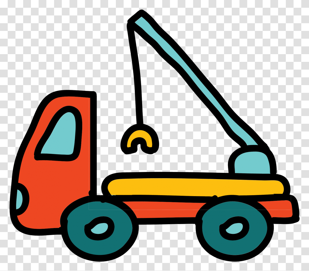 Tow Truck Icon, Lawn Mower, Tool, Vehicle, Transportation Transparent Png