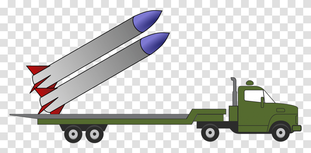 Tow Truck Missile, Vehicle, Transportation, Airplane, Aircraft Transparent Png