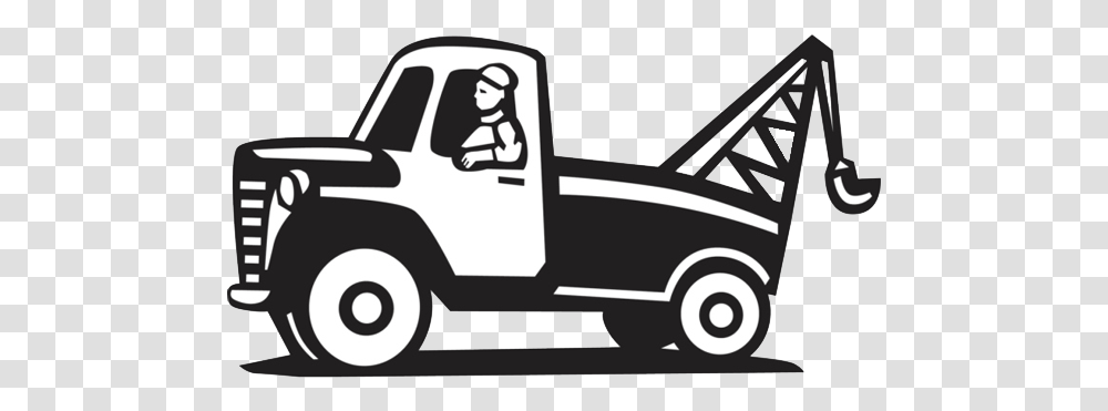 Tow Truck Simple Cartoon Tow Clipart Cliparts And Others, Vehicle, Transportation, Automobile, Sports Car Transparent Png