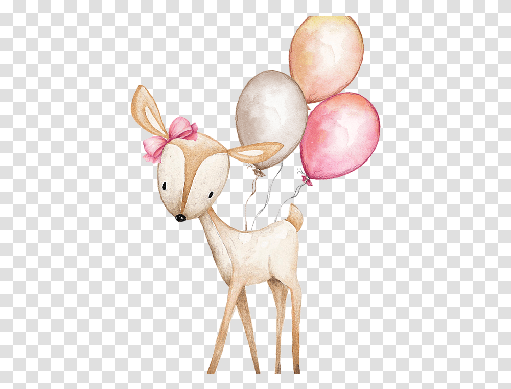 Towel Clipart Watercolor Woodland Animals Clipart, Balloon, Egg, Food, Fungus Transparent Png