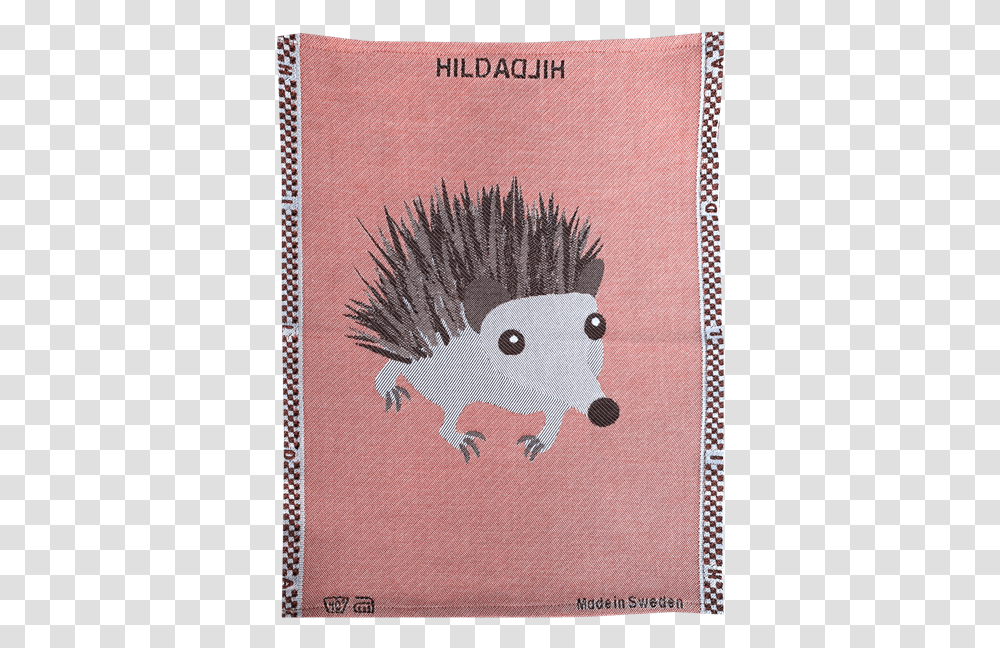Towel Hedgehog Rusty Red Hedgehog, Rug, Bird, Animal, Applique Transparent Png