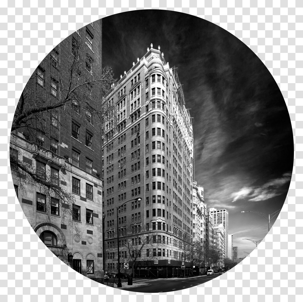 Tower Block, Fisheye, Office Building, City, Urban Transparent Png