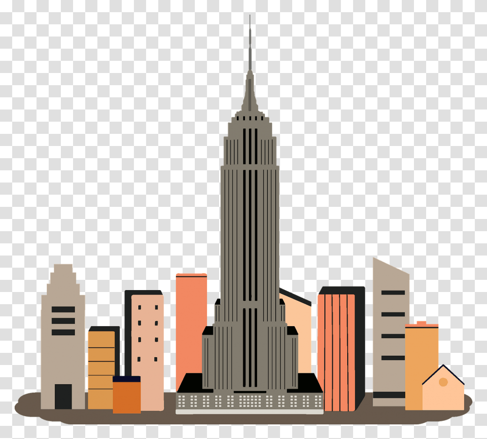 Tower Block, Metropolis, City, Urban, Building Transparent Png