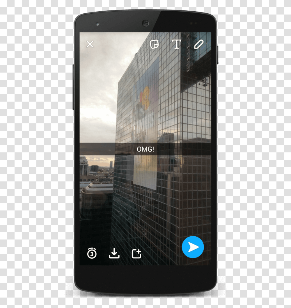 Tower Block, Mobile Phone, Office Building, High Rise, City Transparent Png