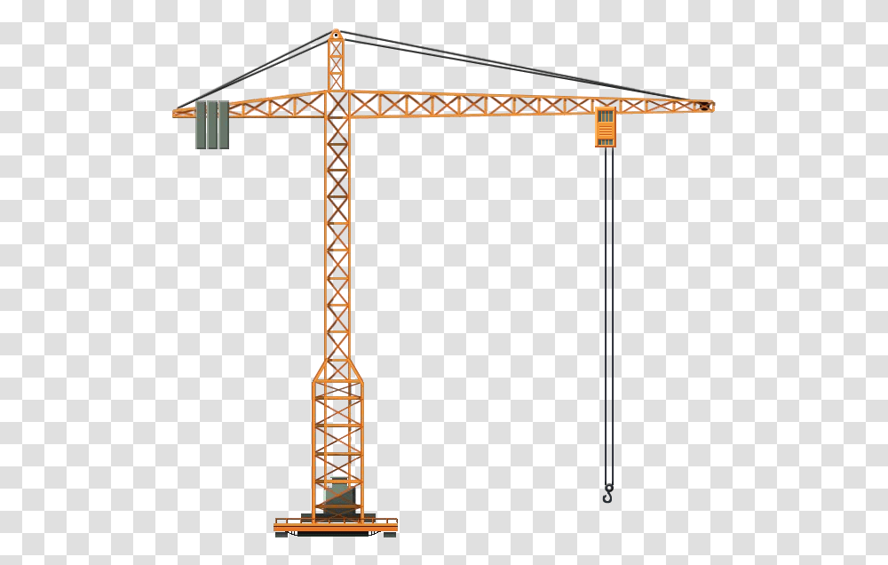 Tower Crane, Tool, Construction Crane Transparent Png