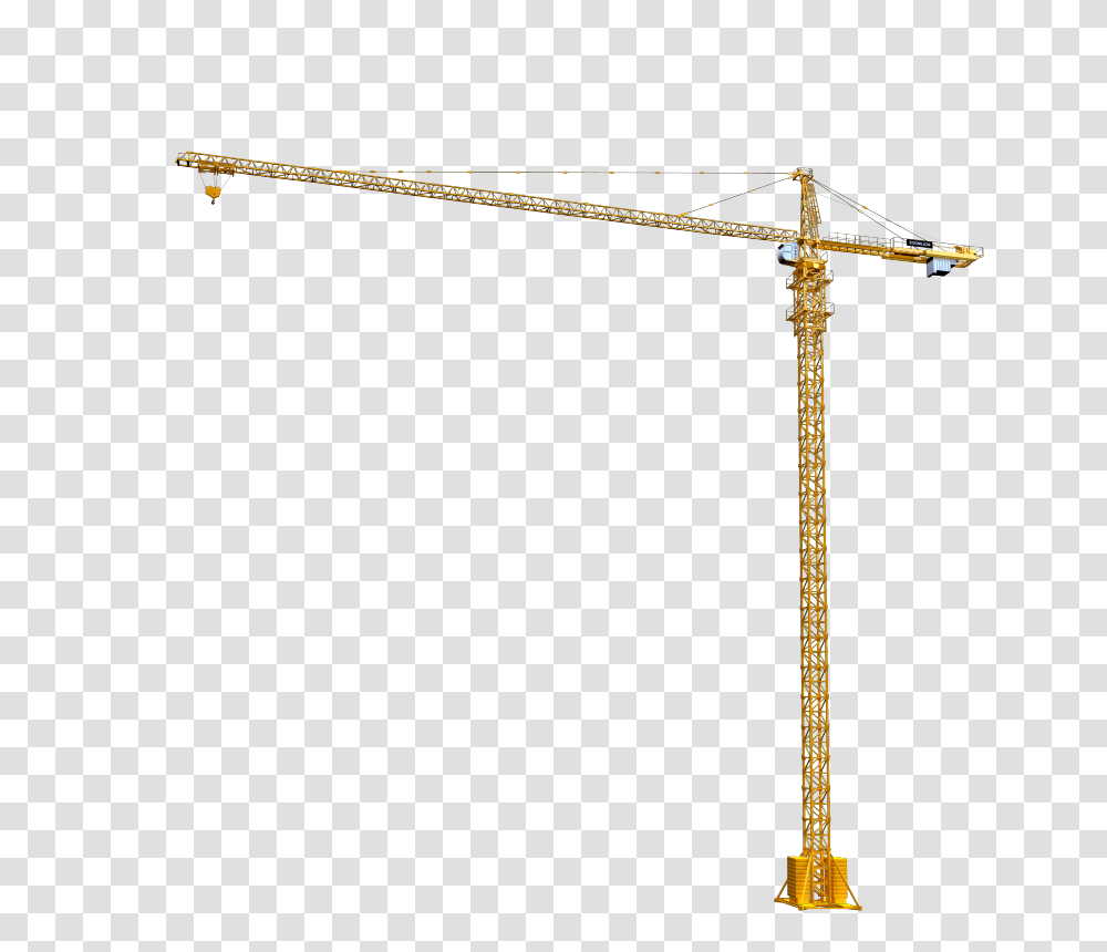 Tower Cranes Trolley Boom Top Slewing Tc6517b 10 Zoomlion, Tool, Construction Crane Transparent Png