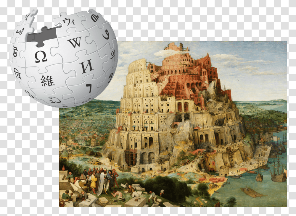 Tower Of Babel, Person, Human, Painting Transparent Png