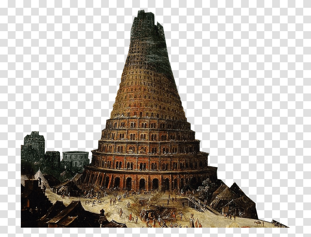 Tower Of Babel Stone Tablet, Architecture, Building, Person, Human Transparent Png