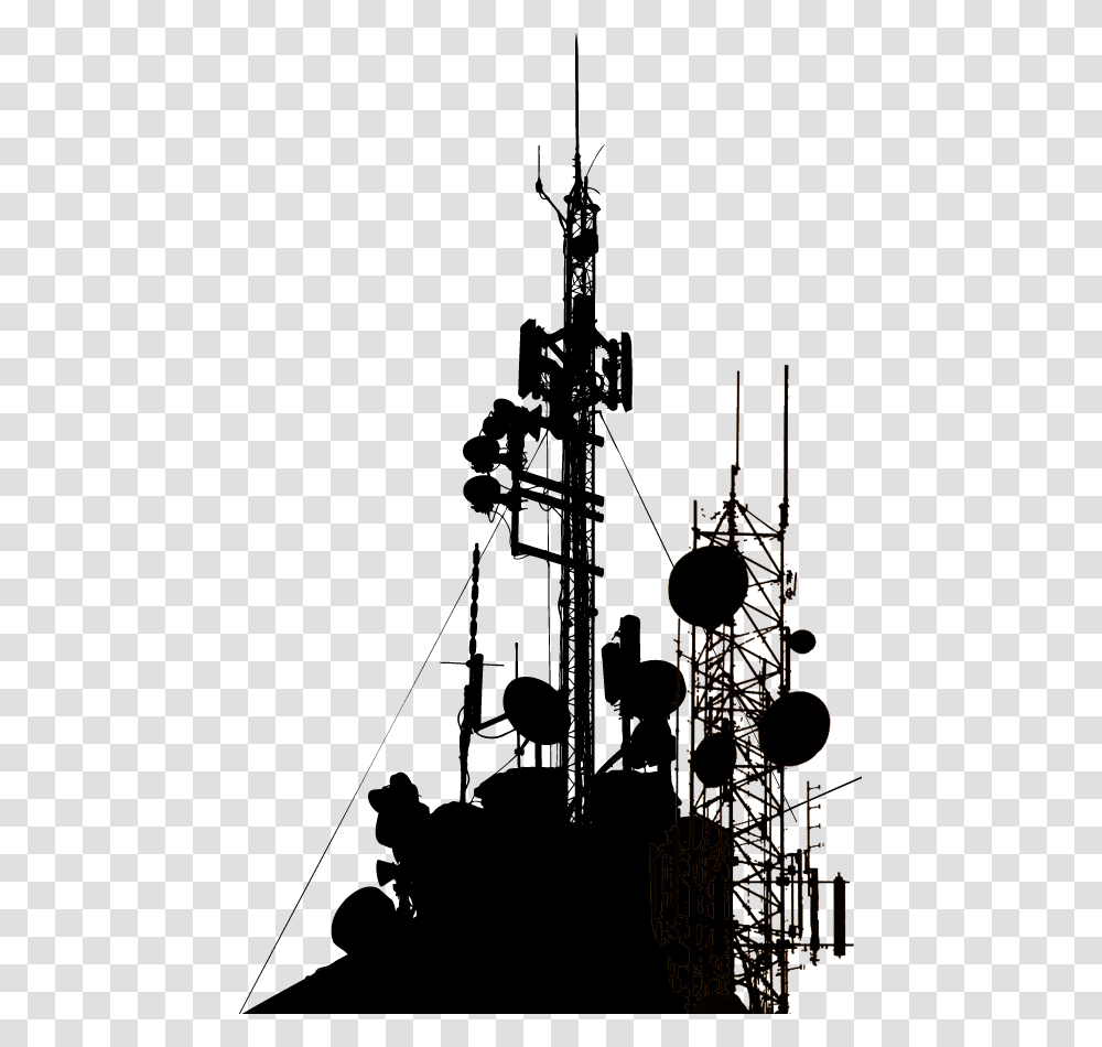 Tower Wireless, Architecture, Building, Silhouette Transparent Png