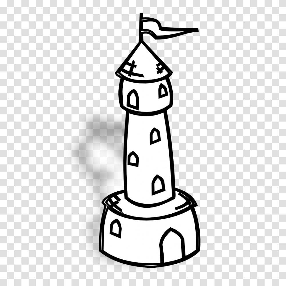 Towers Clipart Black And White, Building, Architecture, Bottle, Toothpaste Transparent Png