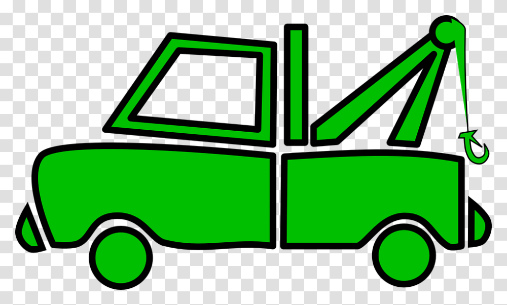 Towing Green Tow Truck Clip Art, Logo, Trademark, First Aid Transparent Png