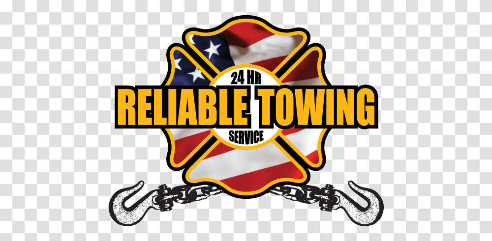 Towing Logos Tow Truck Logo, Text, Leisure Activities, Advertisement, Crowd Transparent Png