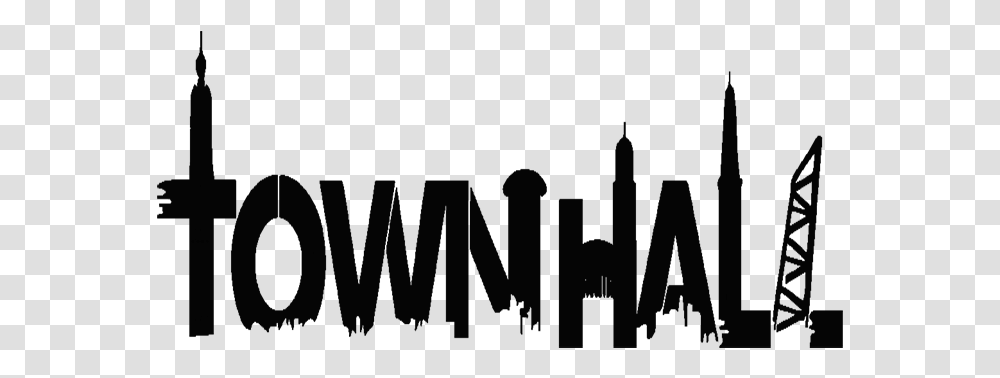 Town Hall Skyline, Alphabet, Logo Transparent Png