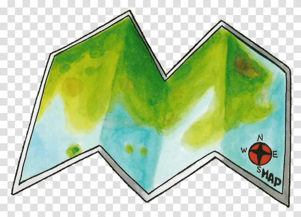 Town Map Mapa Pokemon Item, Art, Triangle, Pottery, Jar Transparent Png