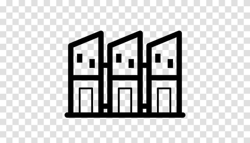 Townhouse City Building Icon With And Vector Format For Free, Gray, World Of Warcraft Transparent Png