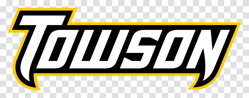 Towson Tigers, Word, Label, Logo Transparent Png