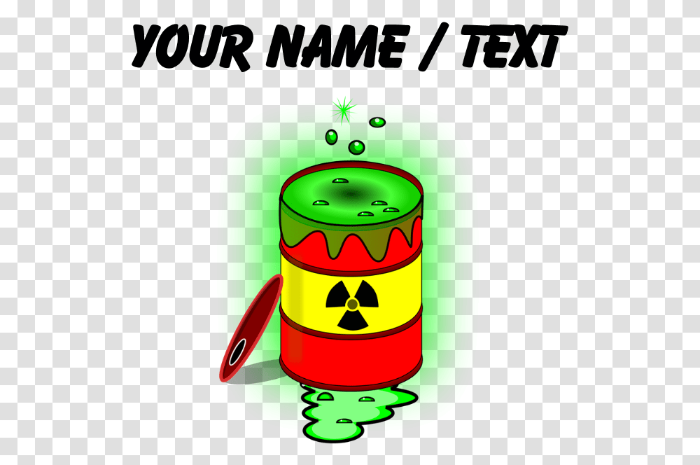 Toxic Barrel Nuclear Waste Clipart, Tin, Can, Hat Transparent Png