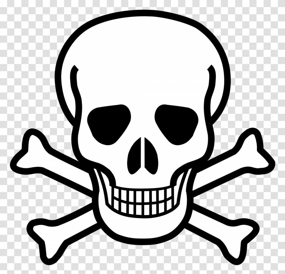 Toxic Clipart Hazardous Waste Skull And Crossbones, Baseball Cap, Hat Transparent Png